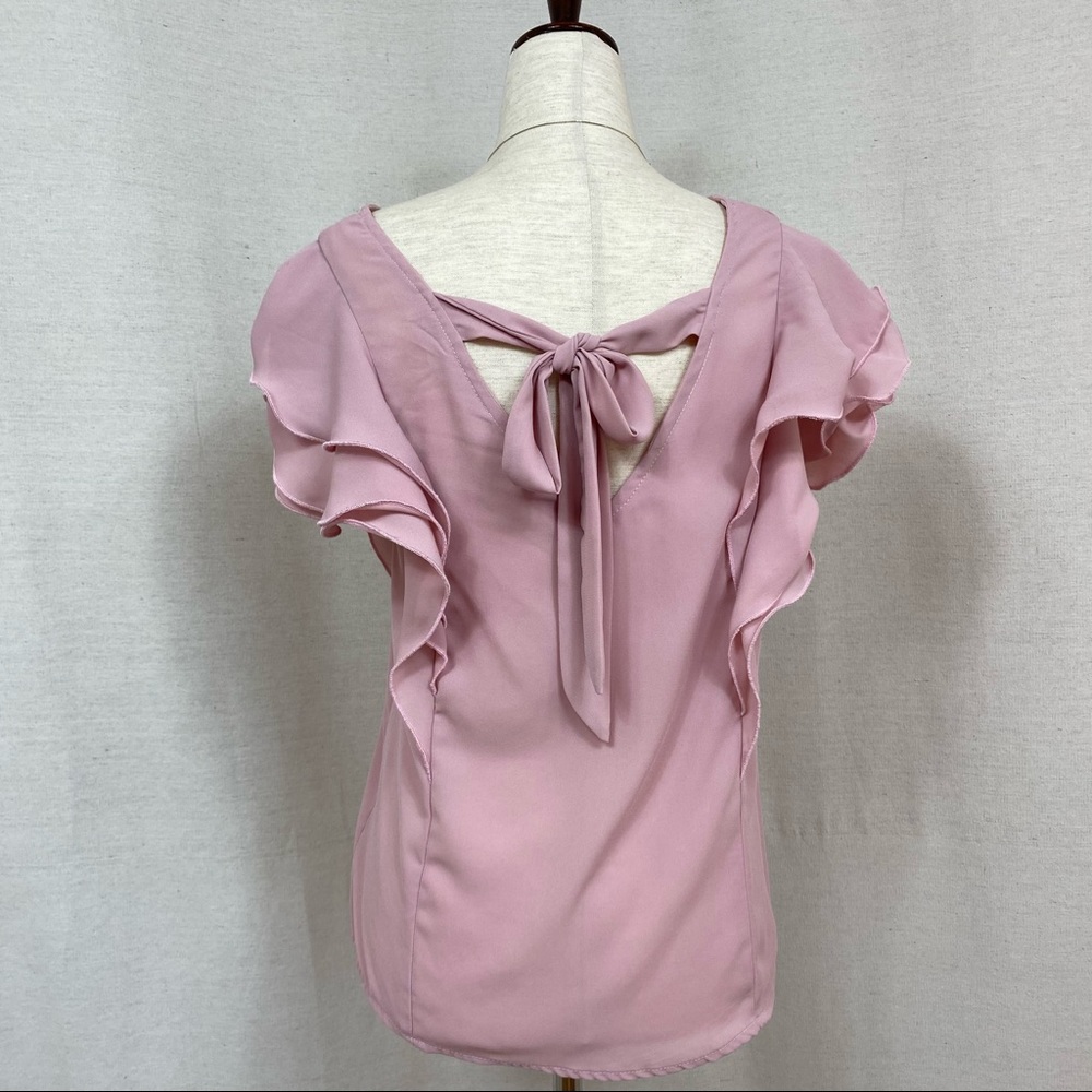 Love Letter Collection Ruffled Blouse - Picture 4 of 5